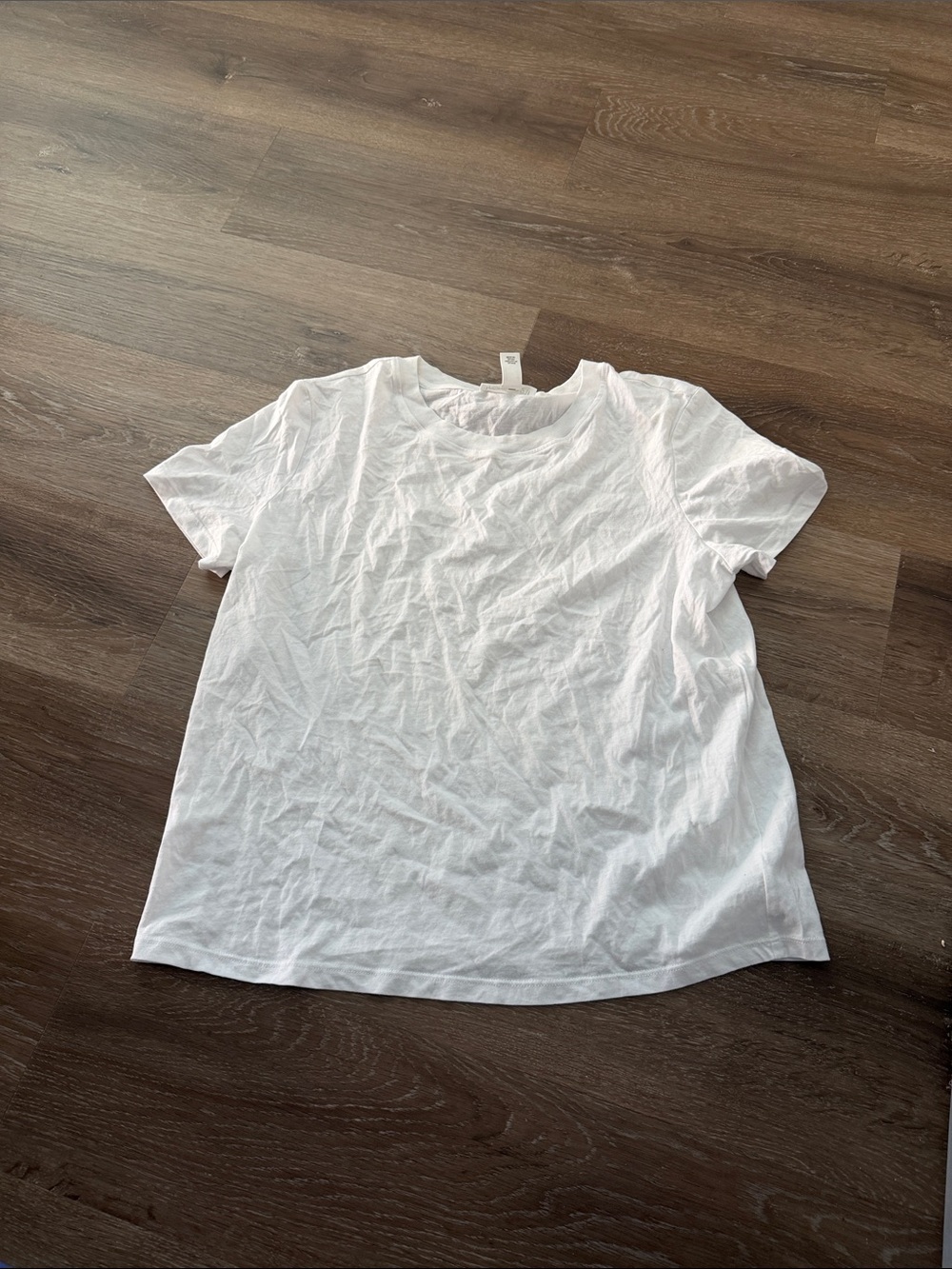 Classic White  Short Sleeve Tee